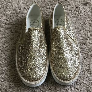 Glittery jack Rogers sneakers